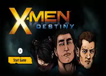 X-Men Destiny (USA) screen shot title